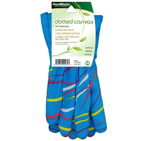 MAGID Dazzle Women's Mini Dot Canvas Gloves, Medium - Picture 2 of 2